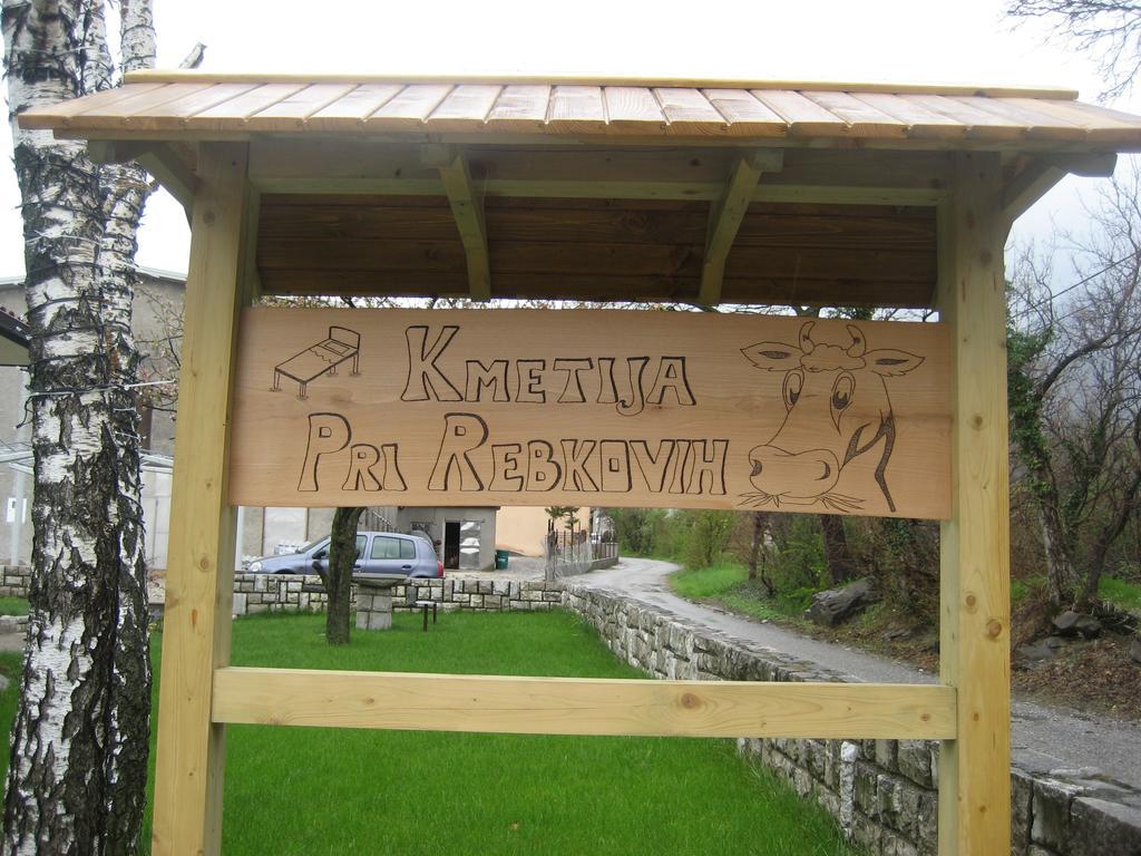 Apartmán Turisticna Kmetija Pri Rebkovih Ajdovščina Exteriér fotografie